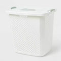 BR XL Lamper with Lid White with Daydream Green Handles - Brightroom™