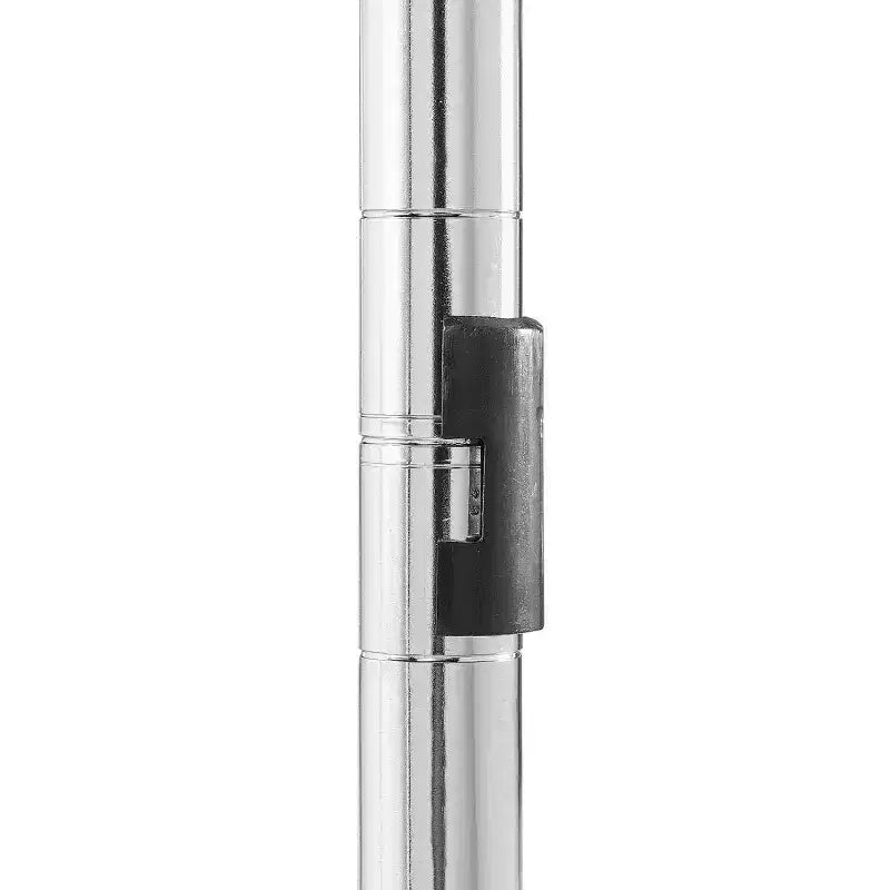 Whitmor Supreme - Scaffale a 5 ripiani cromato argento: ripiano in filo d'acciaio, scaffalatura in metallo, capacità 1750 libbre, 91,4 cm L x 35,6 cm P x 182,9 cm H