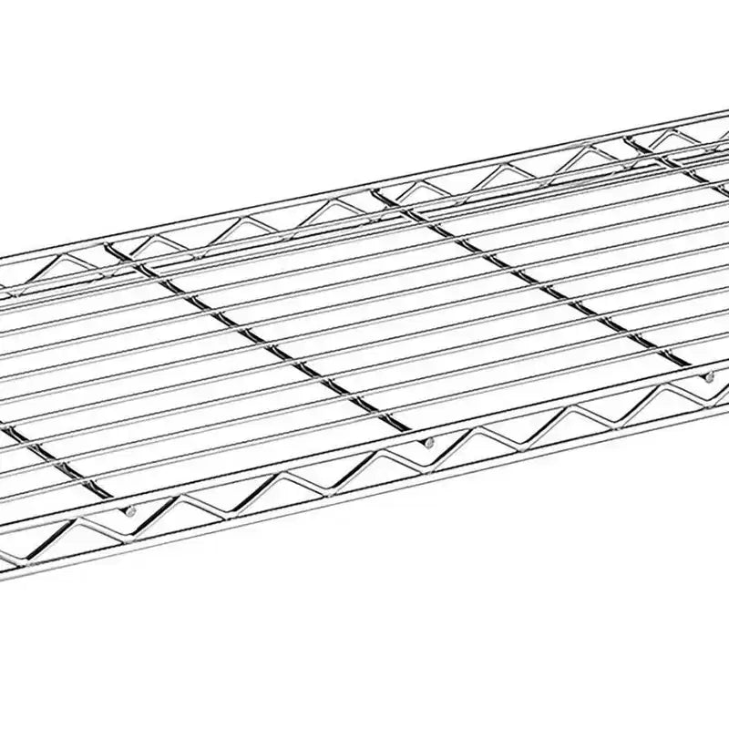 Whitmor Supreme - Scaffale a 5 ripiani cromato argento: ripiano in filo d'acciaio, scaffalatura in metallo, capacità 1750 libbre, 91,4 cm L x 35,6 cm P x 182,9 cm H
