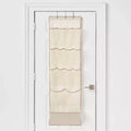 15 Pocket Over-the-Door Hanging Shoe Storage Tan - Brightroom™