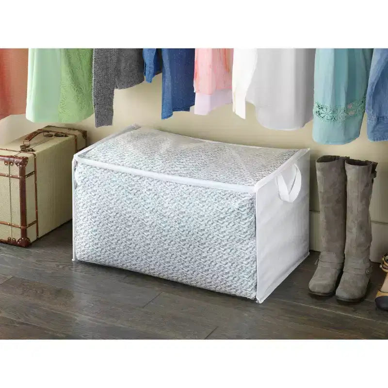 Whitmor Confezione da 2 Sacchi Contenitori Jumbo Bianchi