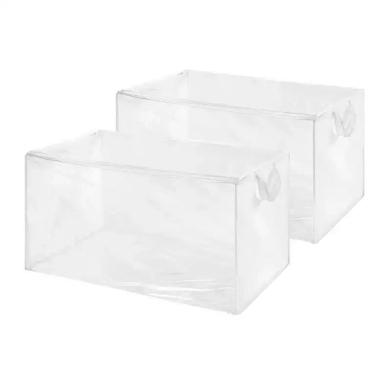 Whitmor Confezione da 2 Sacchi Contenitori Jumbo Bianchi