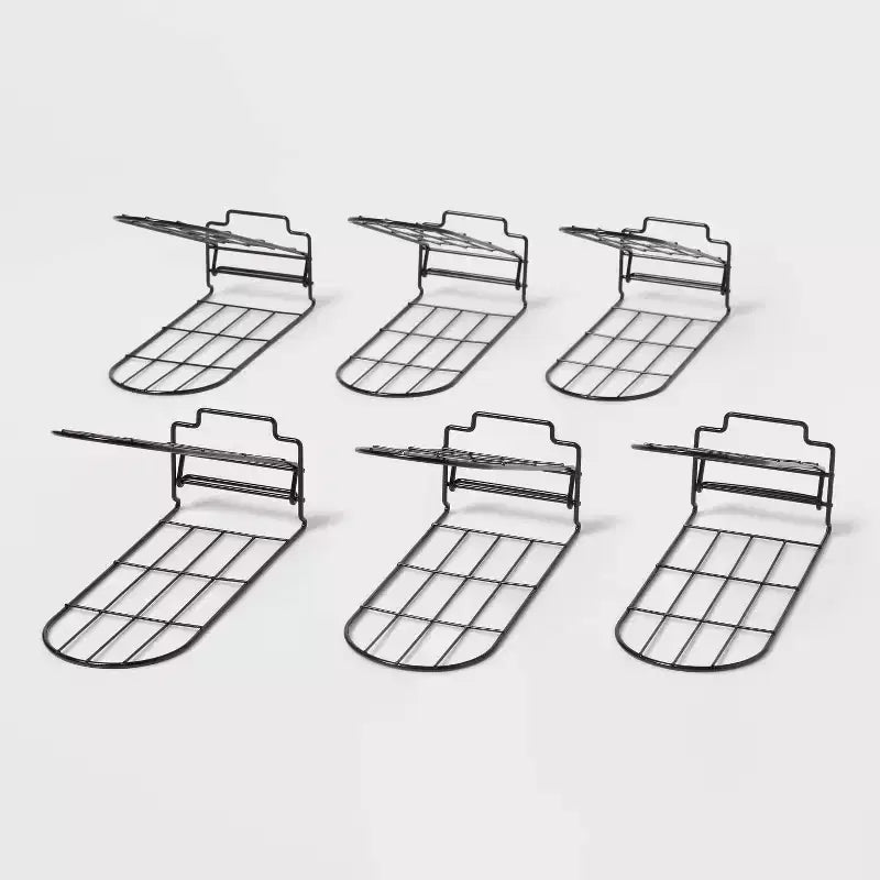 Wire Shoe Space-Saving Slot Organizers 6pk - Brightroom™