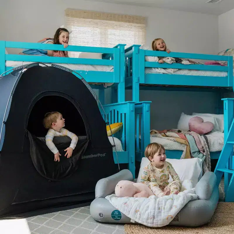 Lettino gonfiabile per bambini SlumberPod SlumberTot: Struttura in PVC, grigio, 2,82 kg