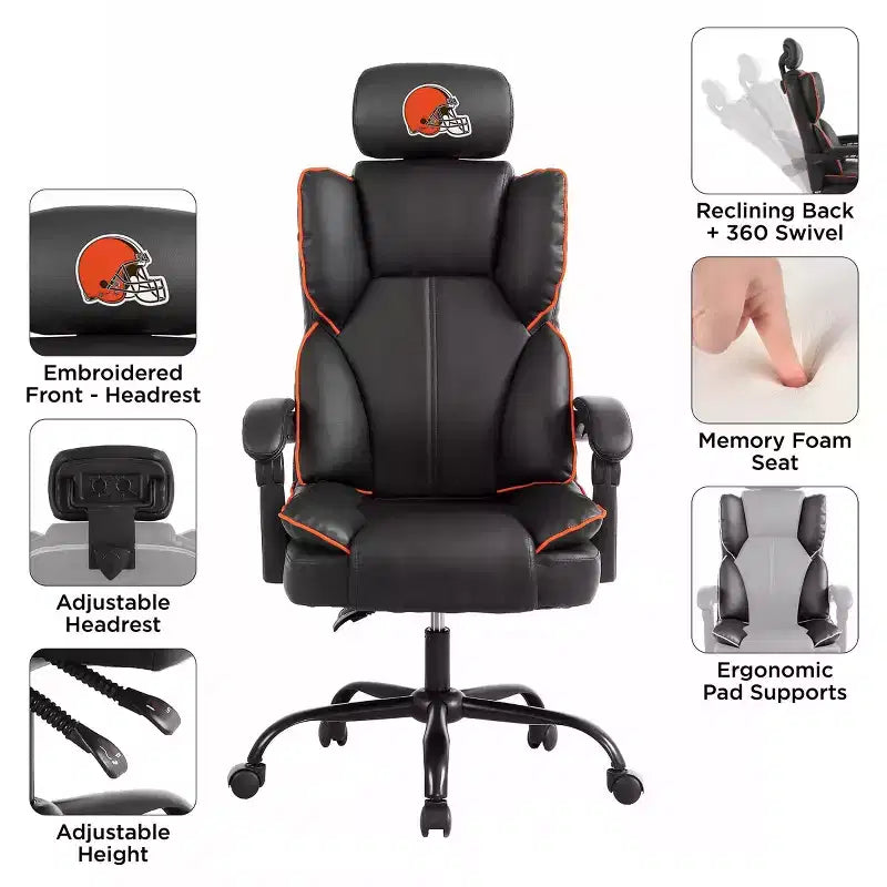 Sedia da ufficio NFL Cleveland Browns Champ