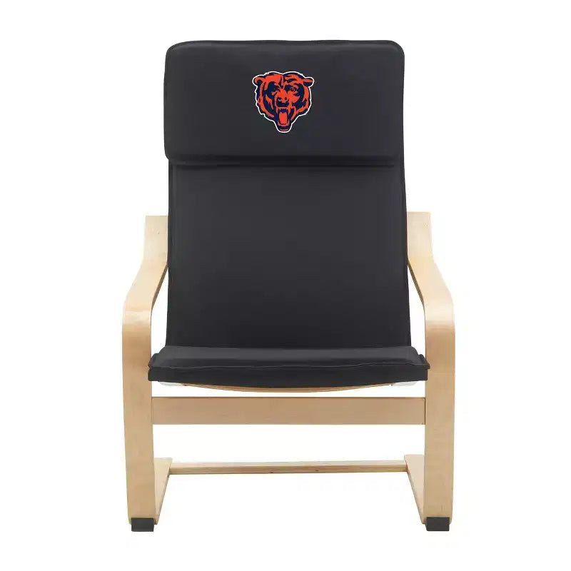 Sedia d'accento NFL Chicago Bears in legno curvato