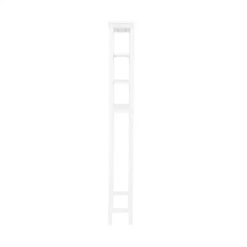 Dover Organizzatore da sopra il WC con ripiani aperti Bianco - Alaterre Furniture