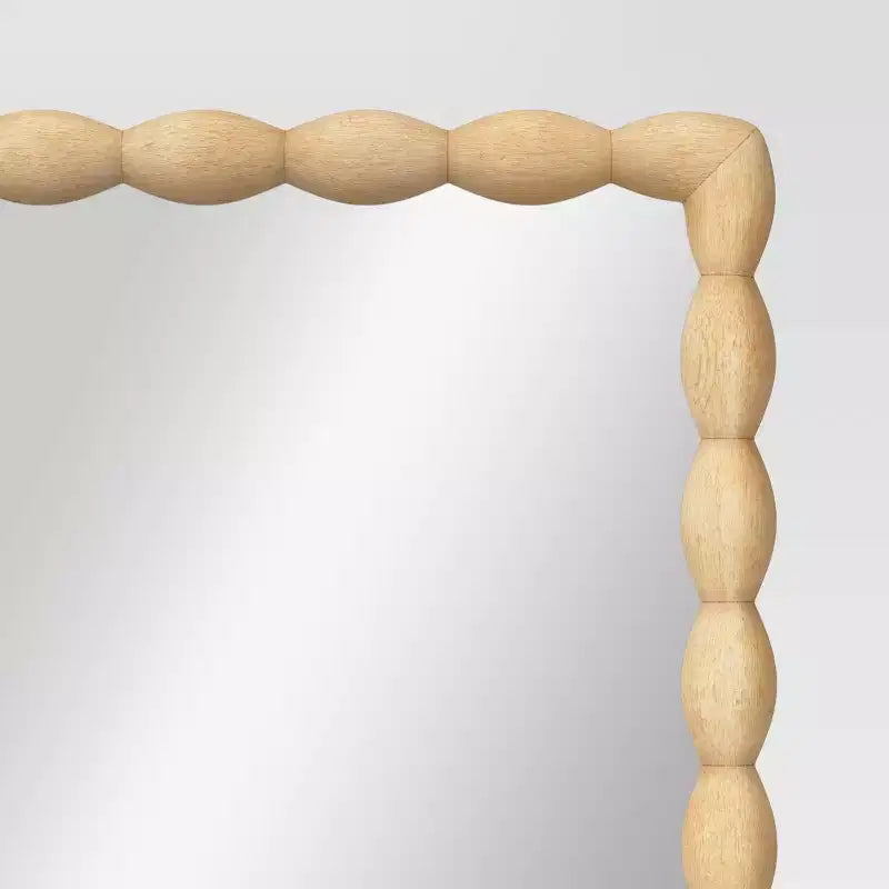Specchio da pavimento 16"x58" con gambe a forma di spola/tornite - Room Essentials™