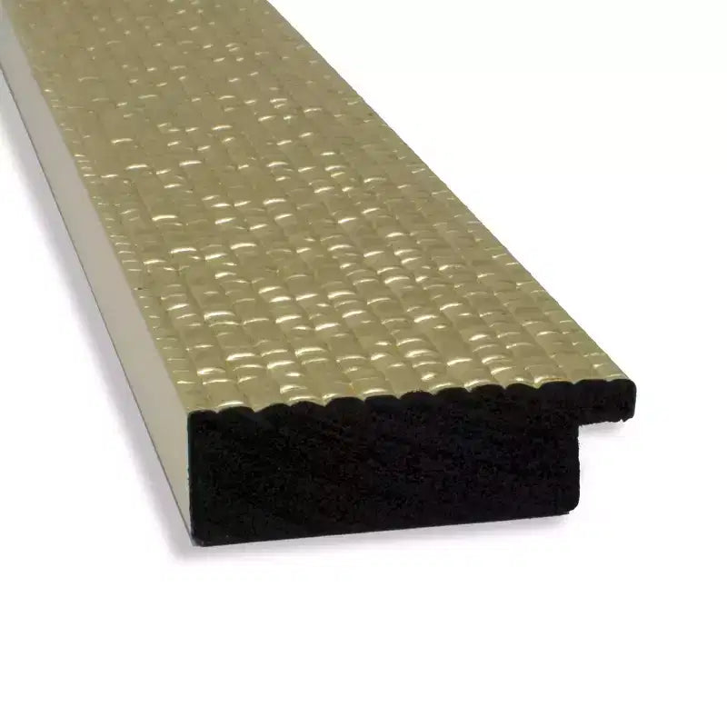 Specchio da parete dorato a mosaico non smussato da 40" x 28" - Amanti Art
