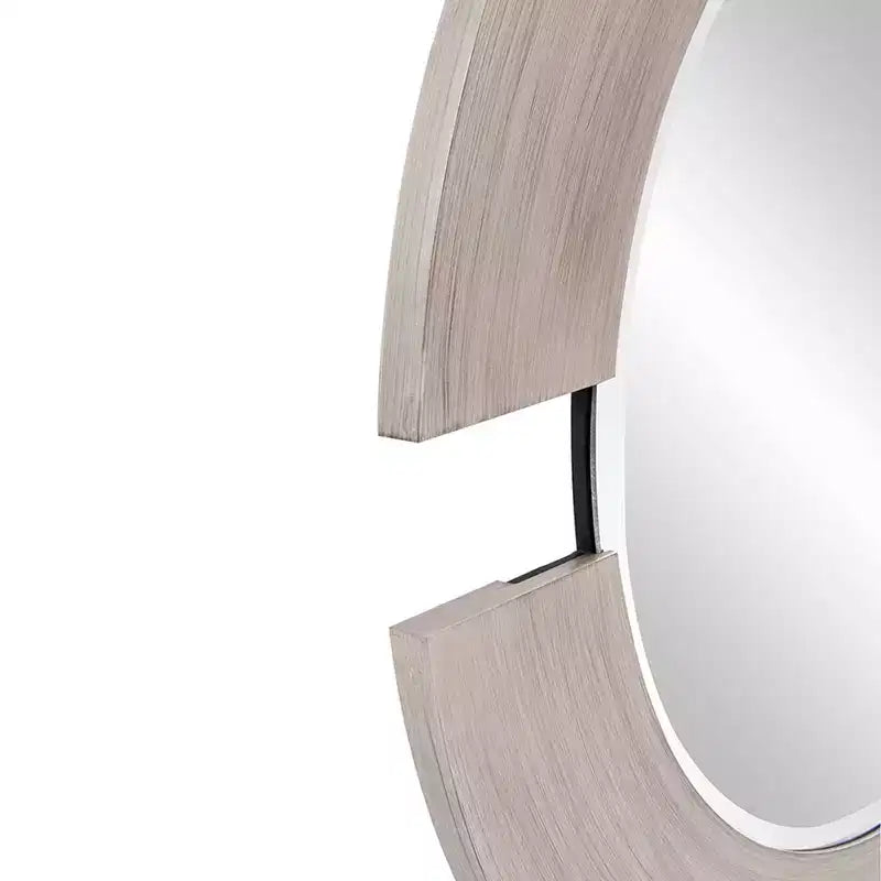Specchio da parete rettangolare incorniciato Antoni Smokey Gray 36"x24" Howard Elliott: stile moderno, MDF