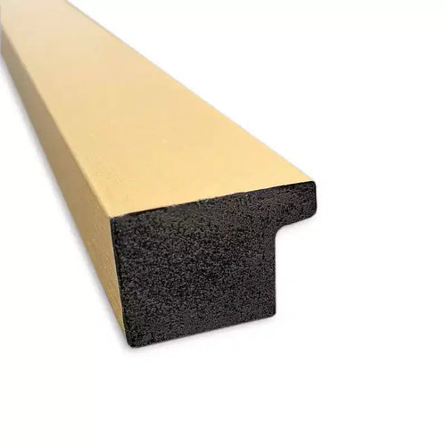 Specchio da Parete Stretto non Smussato Grace in Oro Spazzolato 20" x 26" - Amanti Art: Specchio da Bagno Rettangolare Moderno, Ferramenta di Montaggio Inclusa