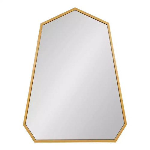 Specchio da parete incorniciato Hammell 23" x 30" color oro - Kate & Laurel All Things Decor