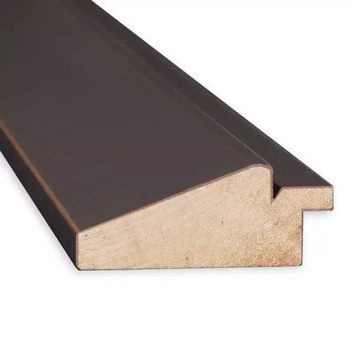 Specchio da parete in legno bronzo Lara smussato da 23" x 29" - Amanti Art: rettangolare moderno, nessun assemblaggio, hardware incluso