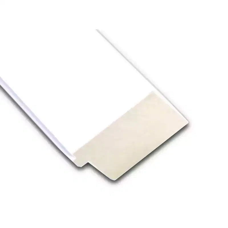 Specchio da parete senza smussatura Corvino bianco in legno 41" x 29" - Amanti Art: Rettangolare moderno, include accessori per il montaggio