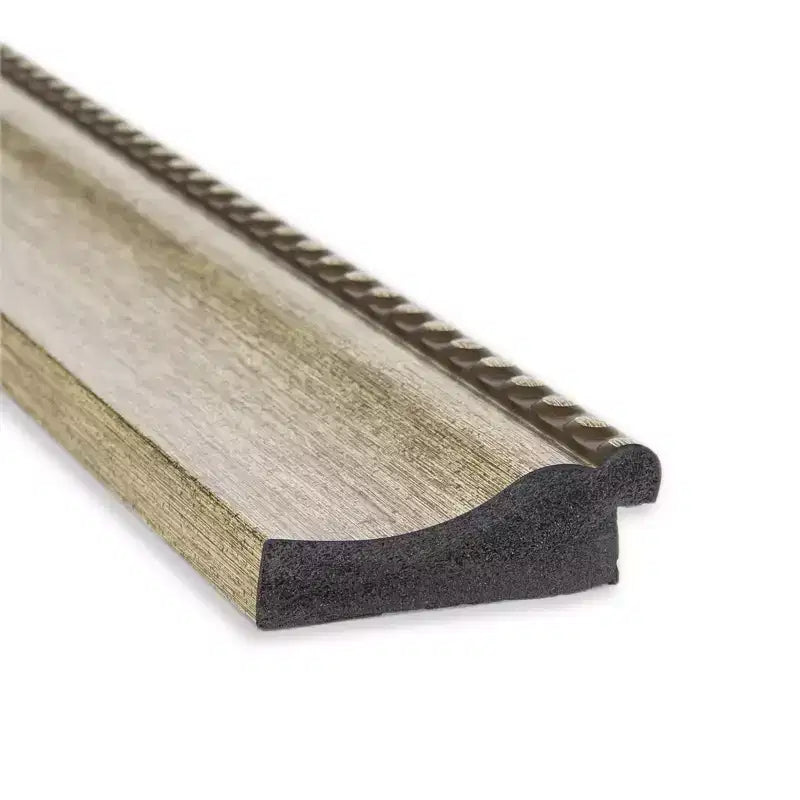 Specchio da parete Astor Champagne, 78,7 x 78,7 cm, non smussato - Amanti Art: Cornice quadrata moderna, include hardware per il montaggio
