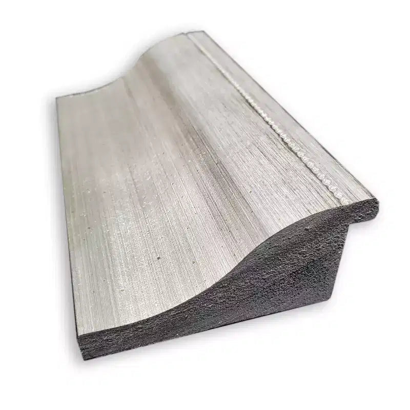 Specchio da parete argento per salone non smussato 41" x 29" - Amanti Art