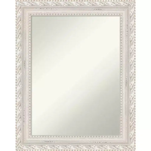 24"x30" Opera Wood Wall Mirror, Modern Rectangle, No Assembly - Amanti Art