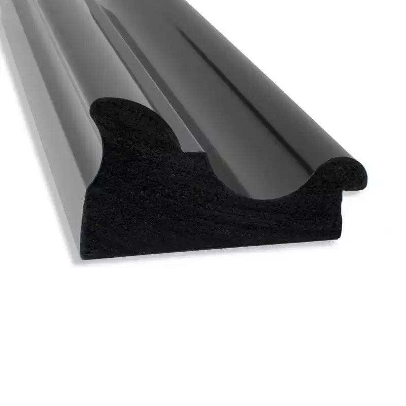 Specchio da parete nero coloniale non bisellato 44" x 33" - Amanti Art: Rettangolare moderno, hardware di montaggio incluso