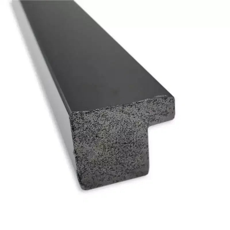 Specchio da parete per bagno Amanti Art, 40" x 29", senza smussatura, nero intenso: rettangolare, cornice in polistirene, montaggio a parete