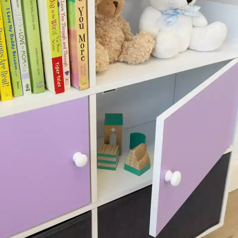 Humble Crew Organizer per la conservazione delle bambole per bambini Viola