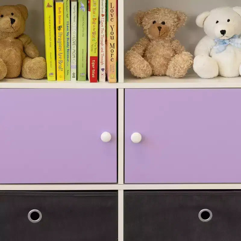 Humble Crew Organizer per la conservazione delle bambole per bambini Viola