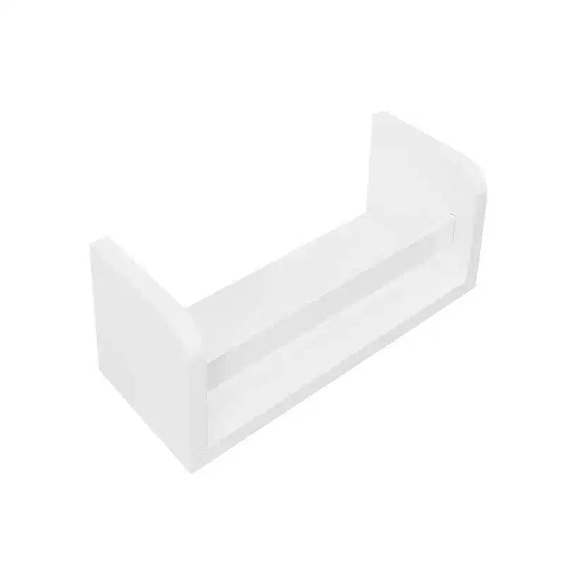 Set da 2 mensole galleggianti compatte RiverRidge Kids da 25,4 cm per cameretta/soggiorno/ufficio, colore bianco