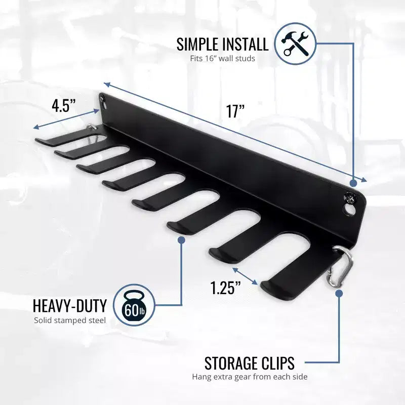 Organizzatore per Attrezzatura da Palestra StoreYourBoard Athlone per Elastici, Corde per Saltare, Rullo in Schiuma