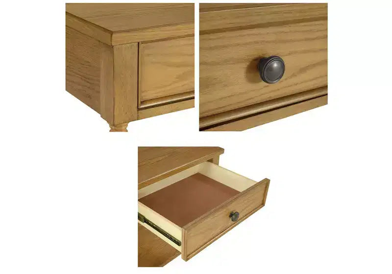 Christopher Knight Home Andy comodino 66 cm (altezza) in legno con gambe tornite, cassetto e ripiano