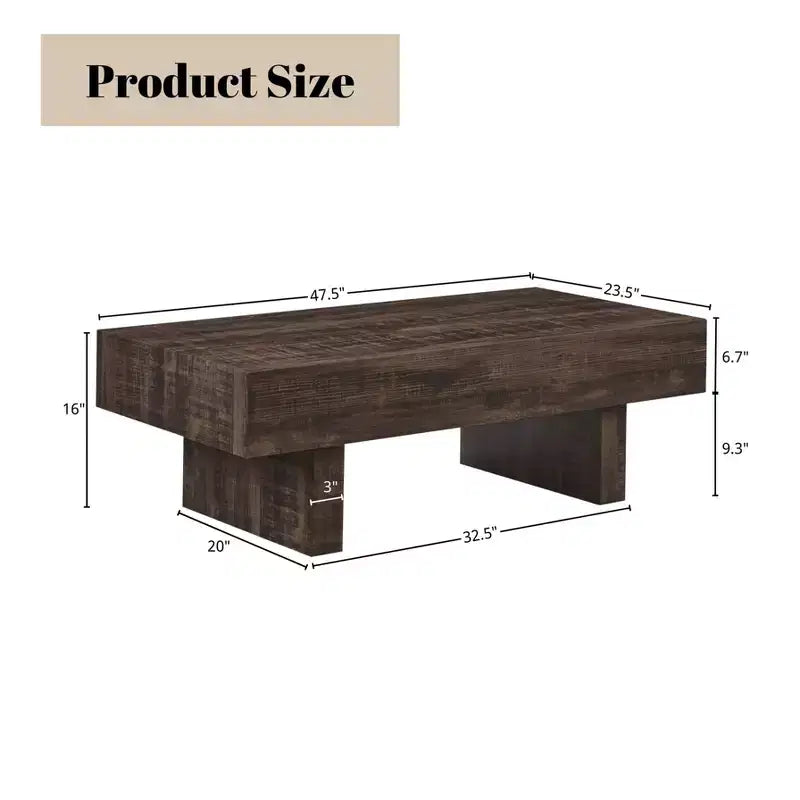 Roundhill Furniture Tavolino Moderno d'Appoggio Athens