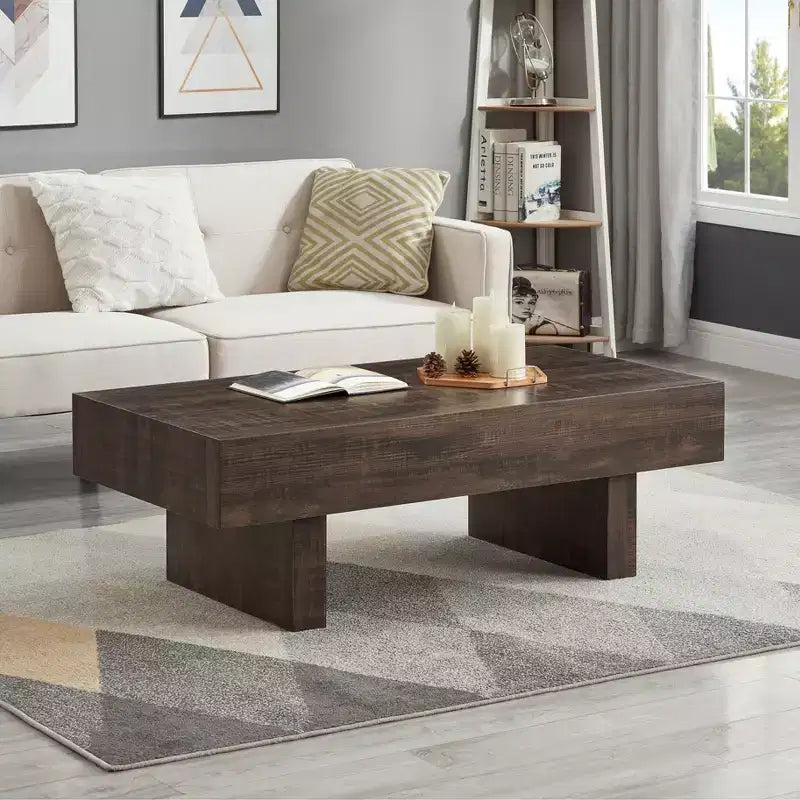 Roundhill Furniture Tavolino Moderno d'Appoggio Athens