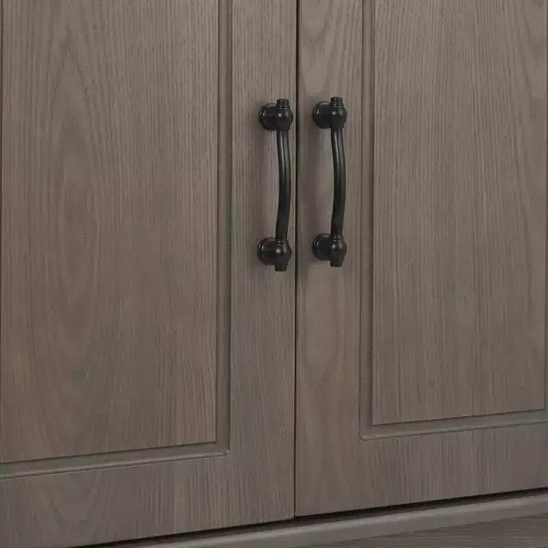 Mobile contenitore a 2 ante a colonna con ripiano aperto, Salt Oak