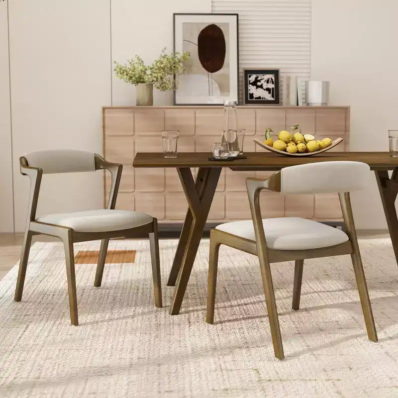 Sedie da pranzo imbottite Roundhill Furniture Lavin, set da 2