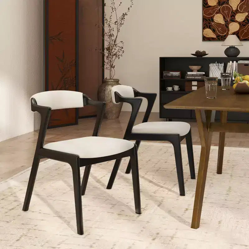 Sedie da pranzo imbottite Roundhill Furniture Lavin, set da 2