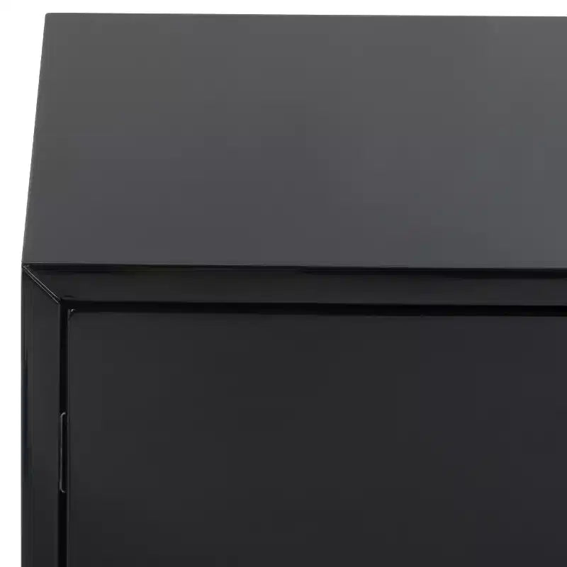 Comodino a 3 cassetti Lucian - SFV3559 - Nero/Ottone - Safavieh Couture