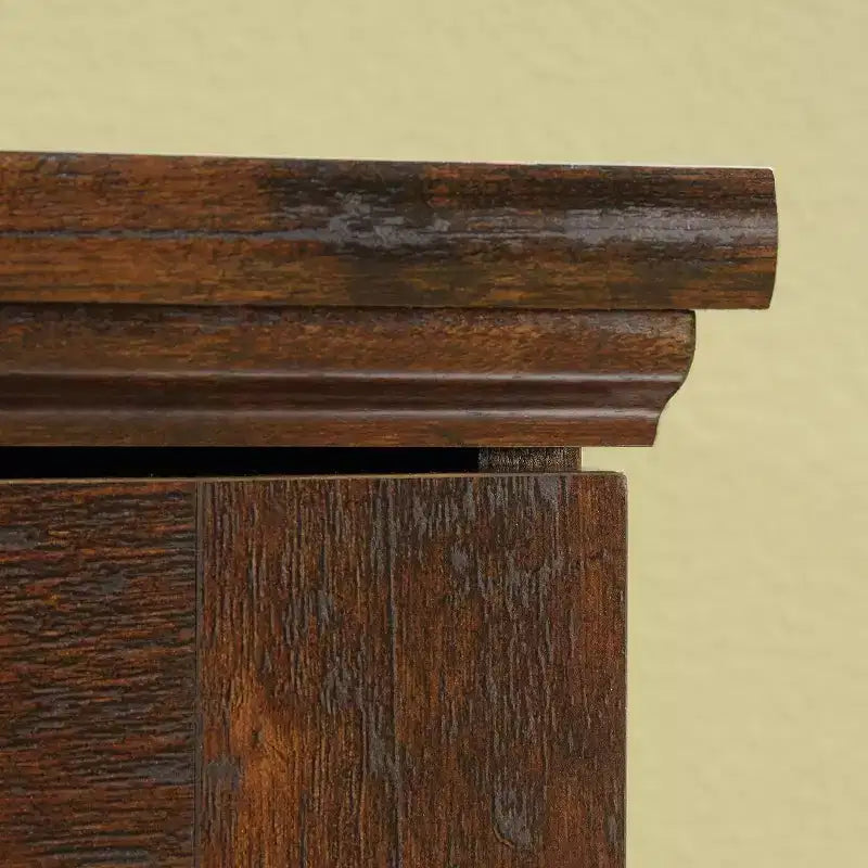 Scrivanie per Computer HomeStock da 76,91 cm H, in Legno Marrone, con Cassetto Multiuso