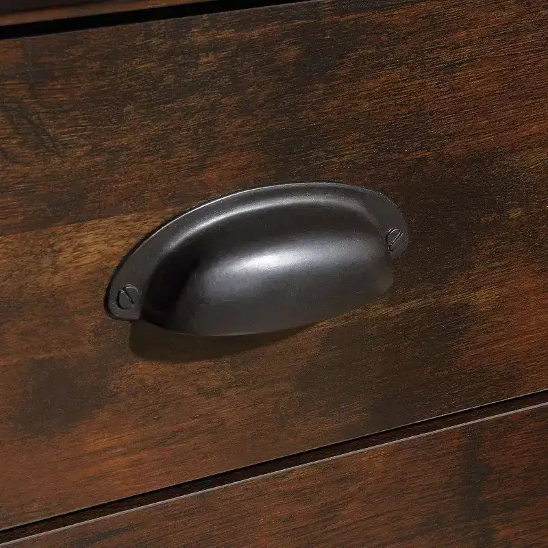Scrivanie per Computer HomeStock da 76,91 cm H, in Legno Marrone, con Cassetto Multiuso