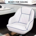 Pontoon Boat Seat, Captains Bucket Boat Seat, Back Folding Boat, Boat Cabin SeatingFishing Seats for Boats, Boat Bucket Seat
