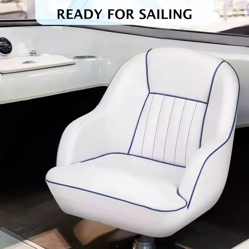 Pontoon Boat Seat, Captains Bucket Boat Seat, Back Folding Boat, Boat Cabin SeatingFishing Seats for Boats, Boat Bucket Seat