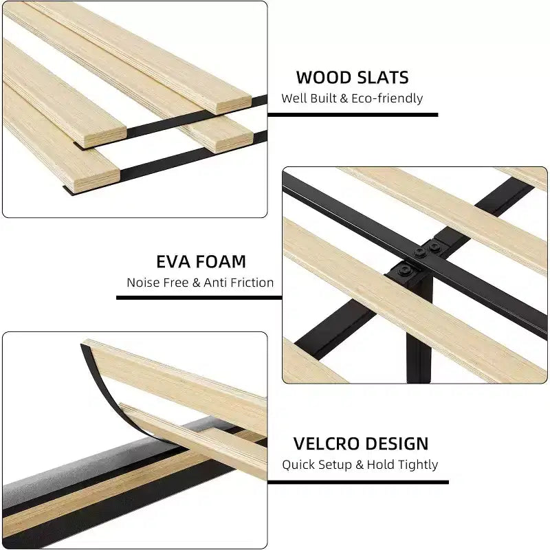 Telaio Letto King Size con Testiera Imbottita a Onde, con Stazione di Ricarica, Design con Bottoni Trapuntati, Nessuna Molla Necessaria, Grigio Chiaro