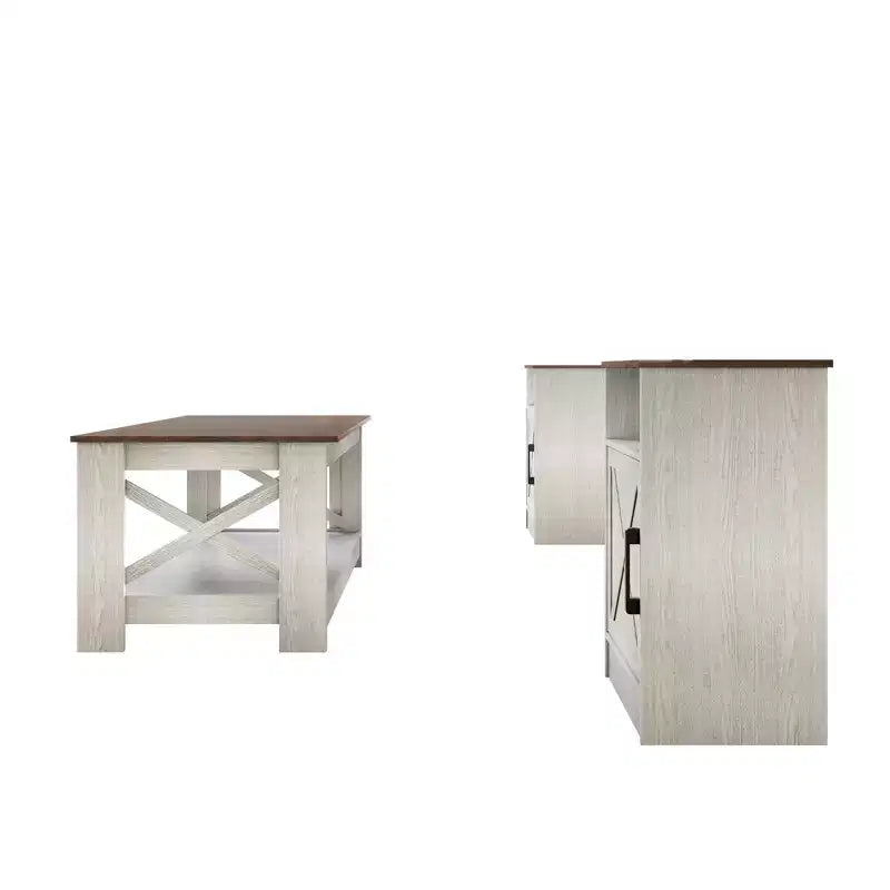 Set di tavolini da salotto 3 pezzi Home Design Lebanon