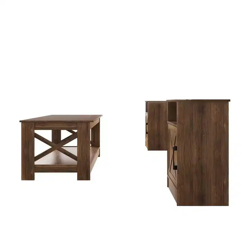 Set di tavolini da salotto 3 pezzi Home Design Lebanon