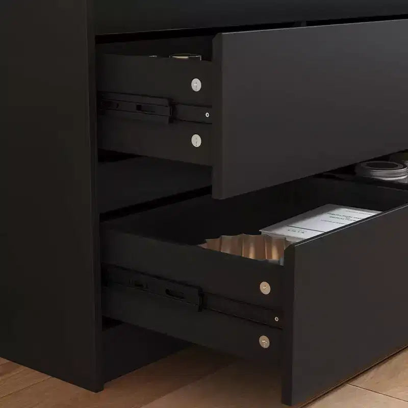 Famapy Cassettiera Minimalista Contemporanea a 9 Cassetti, Ampio Spazio per Camera da Letto/Soggiorno