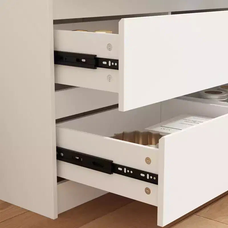 Famapy Cassettiera Minimalista Contemporanea a 9 Cassetti, Ampio Spazio per Camera da Letto/Soggiorno