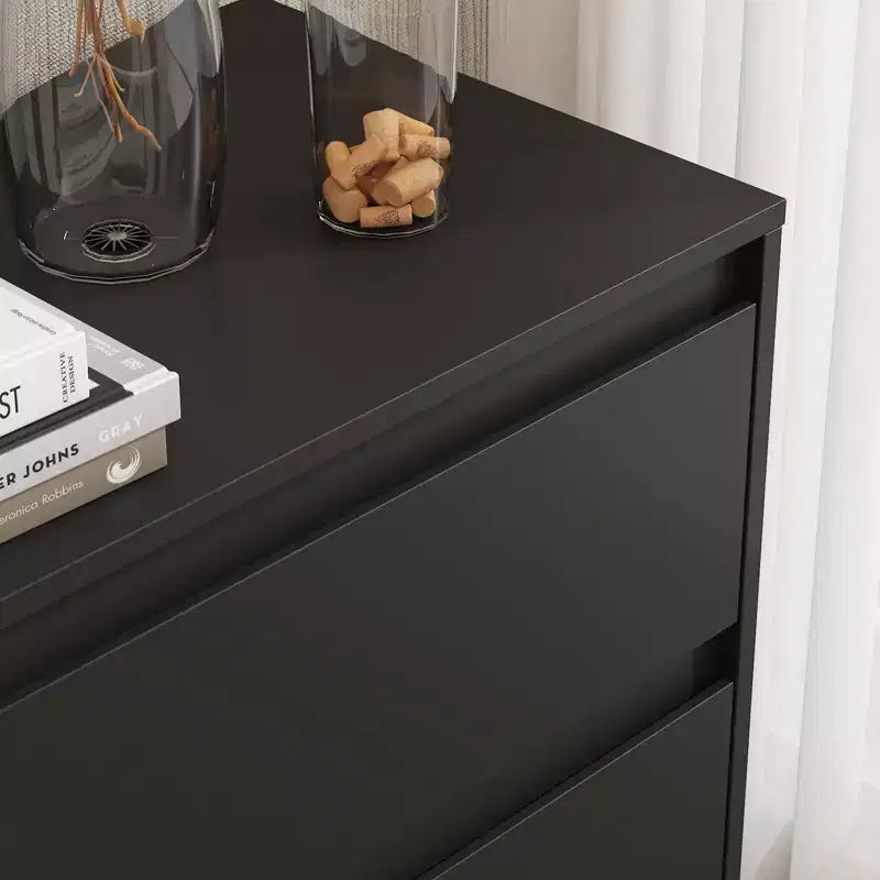 Famapy Cassettiera Minimalista Contemporanea a 9 Cassetti, Ampio Spazio per Camera da Letto/Soggiorno