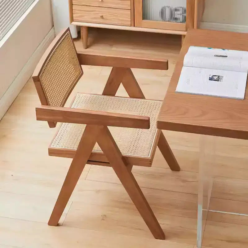 Gaoyangjiaju Tavolo da pranzo rotondo da 20 pollici in legno massello con base a piedistallo, (2 sedie)