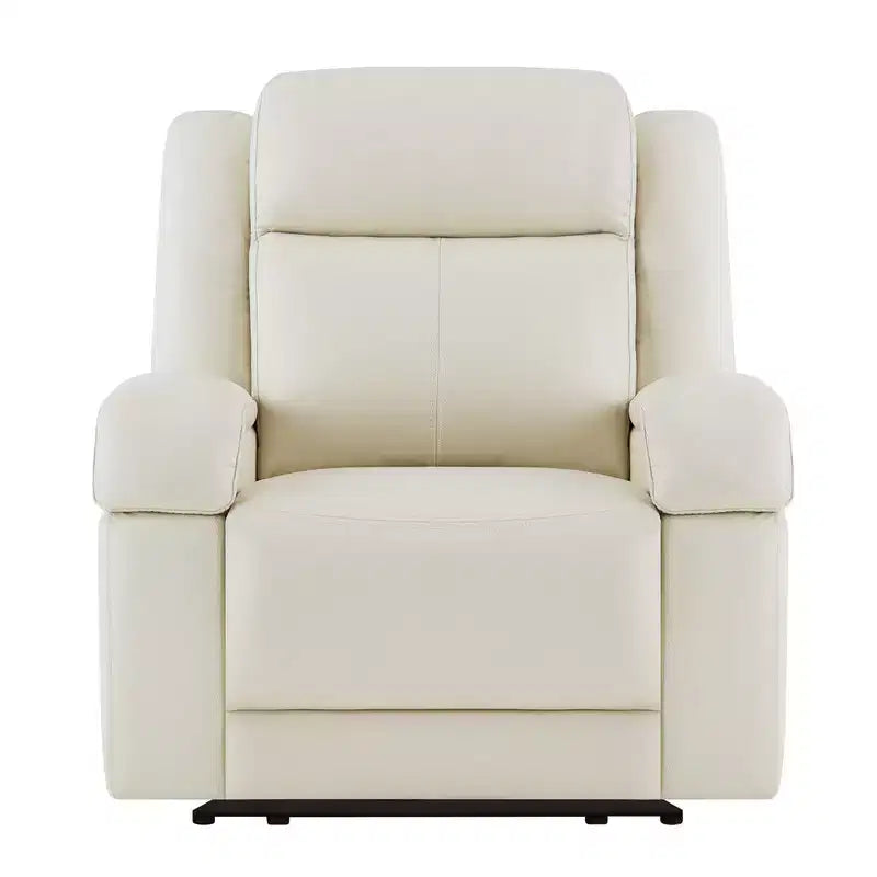 Poltrona Reclinabile Elettrica Spruce & Spring con Poggiatesta Elettrico e Porte di Ricarica