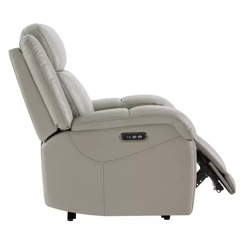 Poltrona Reclinabile Elettrica Spruce & Spring con Poggiatesta Elettrico e Porte di Ricarica