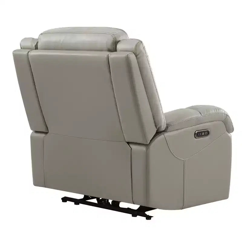 Poltrona Reclinabile Elettrica Spruce & Spring con Poggiatesta Elettrico e Porte di Ricarica