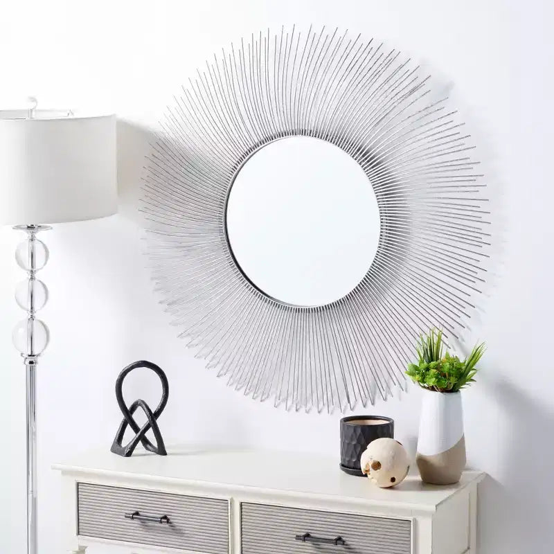 Specchio Jaslene - 35.3 x 35.3 - MRR3045 - Argento - Safavieh
