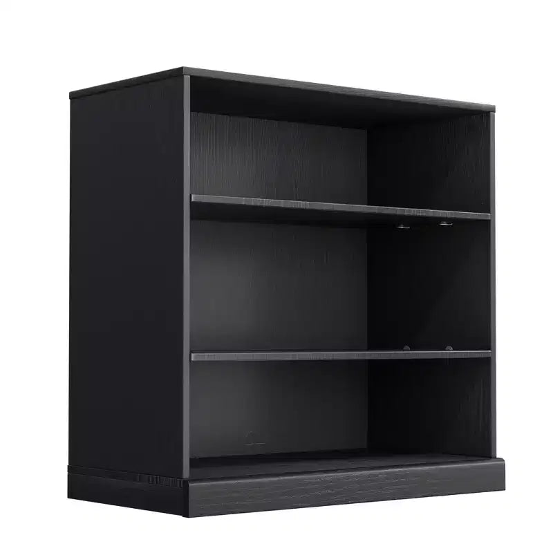 MAYEERTY Mobiletto Contenitore da Terra, Armadietto Decorativo in Legno per Casa, Ufficio, Piccoli Spazi, Nero, 31*31*16 pollici